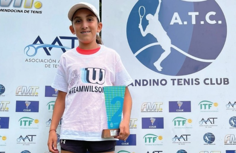 Agustina Tarntola fue subcampeona en el Nacional